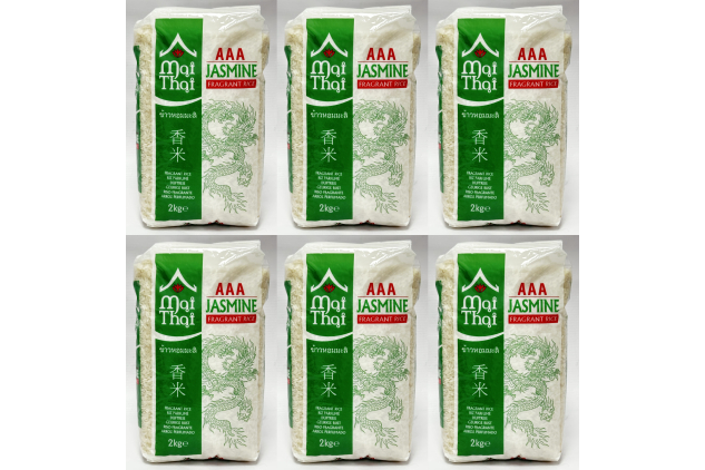 Mai Thai AAA Jasmine Fragrant Rice 6 x 2kg