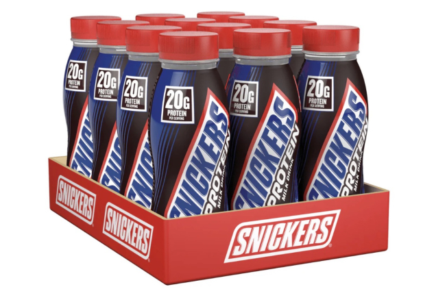 Snickers High Protein Milk Drink 12 x 250ml | 20g Protein Bottles