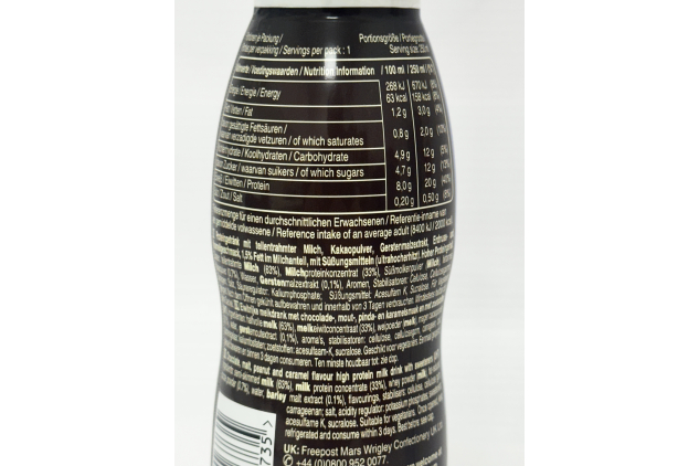 Snickers High Protein Milk Drink 12 x 250ml | 20g Protein Bottles