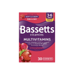 Bassetts Vitamins 3-6 Years Strawberry Flavour Multivitamins 30 Gummies