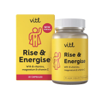 Vitl Rise & Energise Energy Boosting Supplement 30 Capsules