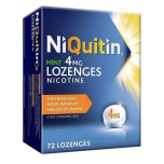 NiQuitin Mint Nicotine Lozenges 4mg Pack of 72