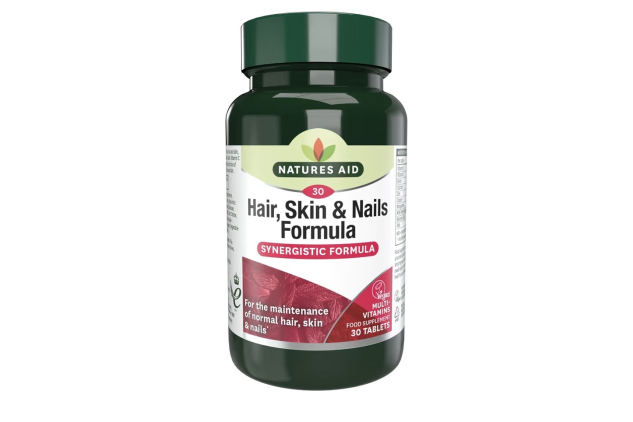 Natures Aid Hair Skin & Nails Formula 30 Tablets