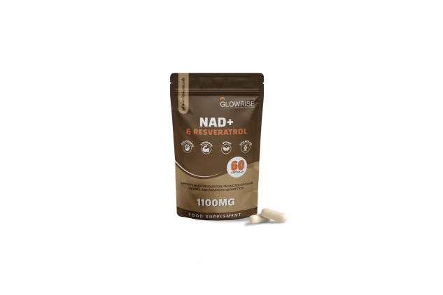 NAD+ Supplement 1100mg with Trans-Resveratrol 60 Capsules