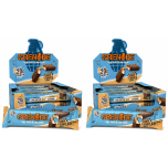 Grenade Chocolate Chip Cookie Dough Protein Bars 24 x 60g | High Protein Low Sugar Snack | 21g+ Protein Per Bar | Milk Chocolate Coated Cookie Dough Bars