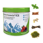 ICE Throat Lozenges with Icelandic Moss Vitamin C, Ginger, Liquorice, Holy Mixed Berry Flavor Pack of 50