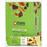 MaxiNutrition Vegan Classic Protein Bars Salted Caramel 16 x 35g | Plant Based High Protein Snack | Low Sugar Vegan Protein Bars