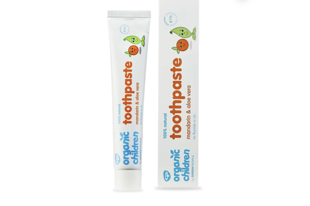 Green People Organic Children Mandarin & Aloe Vera Toothpaste 50ml