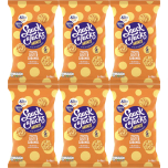 Snack A Jacks Minis Lightly Salted Caramel Rice & Corn Cakes 6 x 5 Pack | 30 Individual Bags | Popped Never Fried Snack | 570g
