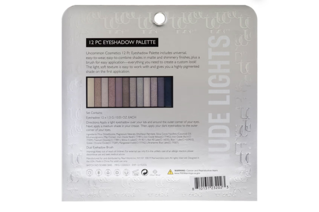 Eyeshadow Palette Ultra-Blendable 12 Cream Eyeshadow Matte and Shimmer Pallete