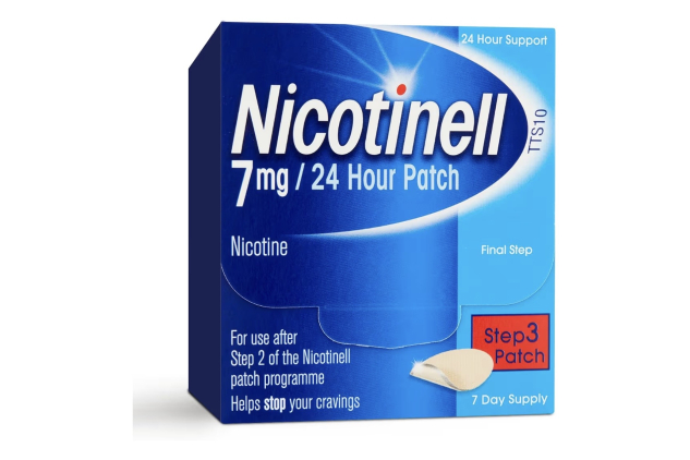 Nicotinell Nicotine 7mg Patch Pack of 7 Stop Smoking Aid Step 3