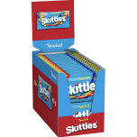 Skittles Tropical Chewy Candies Sweets Bags 36 x 45g | Tropical Fruit Flavour Multipack 1.62kg