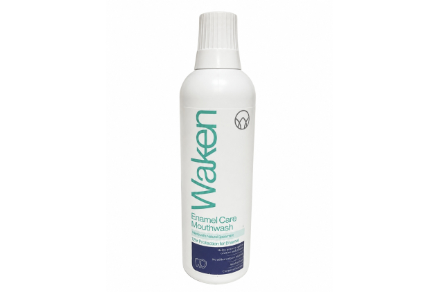 Waken Enamel Care Mouthwash 500ml Dented Bottle