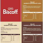 Lotus Biscoff Sandwich Biscuits Variety Pack 6 x 150g | 90 Filled Biscuits | 3 Flavours