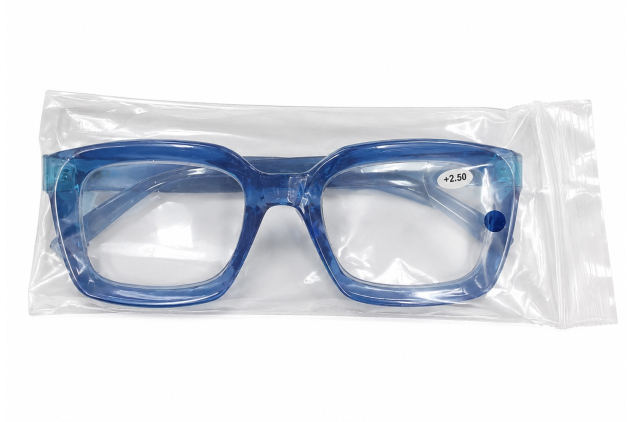 Oversized Reading Glasses Anti Blue light + 2.50 Fashion Glasses for Ladies/Women