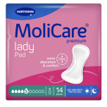 MoliCare Lady Incontinence Pads 5 Drops Extra Long Night Protection 14pcs Imperfect Packaging