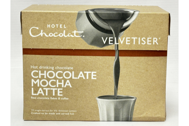 Hotel Chocolat Velvetiser Chocolate Mocha Latte Hot Drinking Chocolate Sachets 10 x 31g 310g
