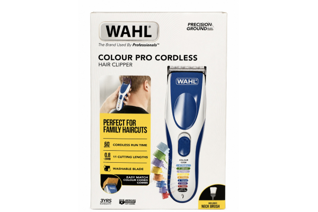 WAHL Colour Pro Cordless Clipper Kit