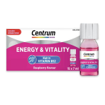 Centrum Energy & Vitality Vitamin B12 Liquid Shot High Strength B12 15 × 7 ml Bottles