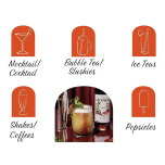 MONIN Grenadine Syrup 700ml Premium Syrup for Cocktails, Mocktails & Drinks