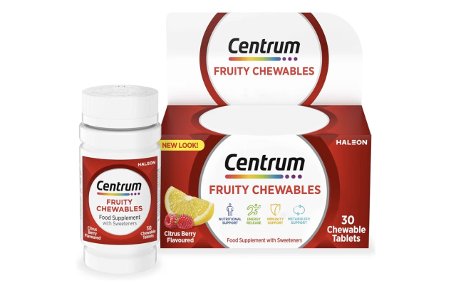 Centrum Fruity Chewables Multivitamin 30 Tablets