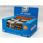SvenJack Oat Bars Double Chocolate 24 x 125g, High Energy Oatmeal Bar with Cocoa Coating and Chocolate Biscuit Pieces, Vegan, Lactose Free, Bulk Pack Snack for Sport, Gym, Workout and Office