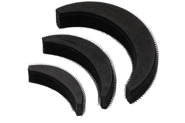 OMG Bump It Up Hair Volumiser Black 2 Piece Set