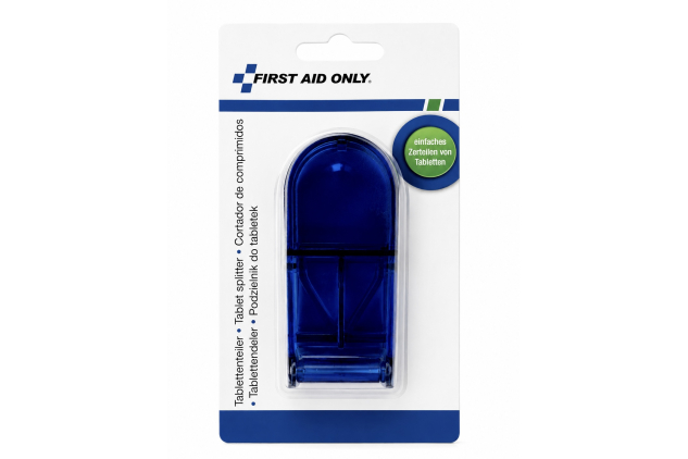 First Aid Only Blue Tablet Splitter