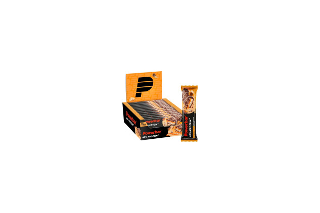 PowerBar 40% Protein+ Caramel Peanut 12 x 40g