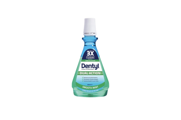 Dentyl Dual Action Smooth Mint Mouthwash 500ml