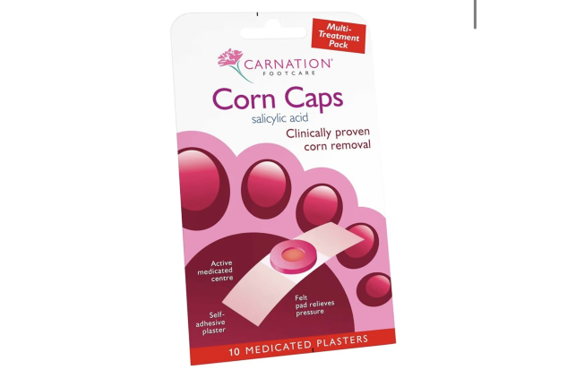 Carnation Corn Caps 10 Medicated Plasters