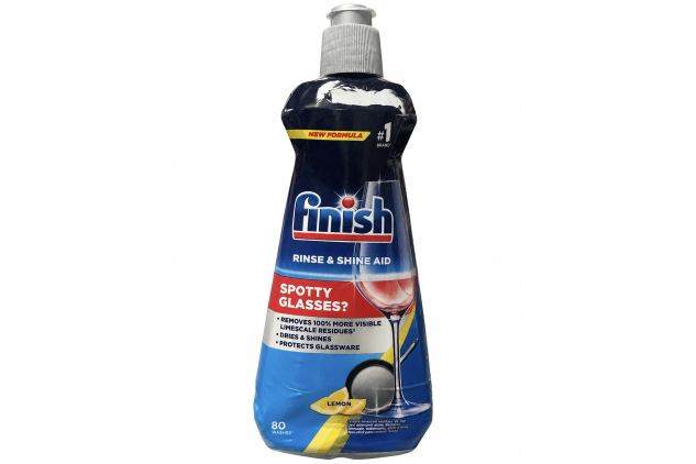 Finish Rinse & Shine Aid Lemon 400ml