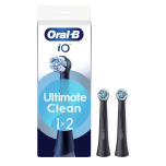 Oral-B iO Ultimate Clean Black Brush Heads 2 Pack
