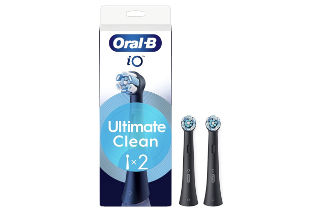 Oral-B iO Ultimate Clean Black Brush Heads 2 Pack