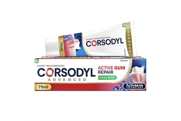 Corsodyl Active Gum Repair Fresh Mint 75ml