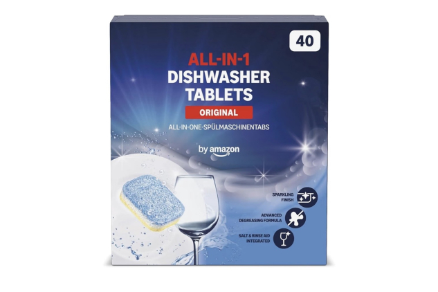 by Amazon All-in-1 Dishwasher Tablets 40 Pack