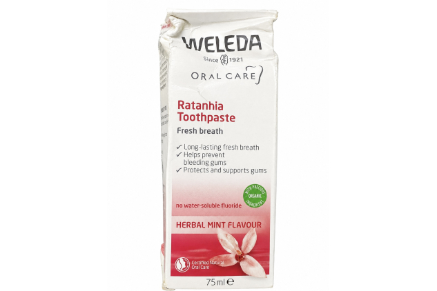 Weleda Ratanhia Herbal Mint Toothpaste 75ml