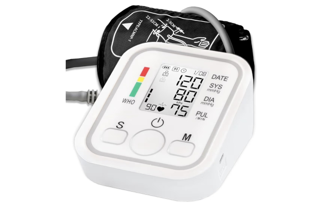 Blood Pressure Monitors Upper Arm BP Blood Pressure Machine for Home Use Comfortable Arm Cuff 22-32 cm