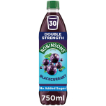 Robinsons Blackcurrant Double Strength Squash 750ml