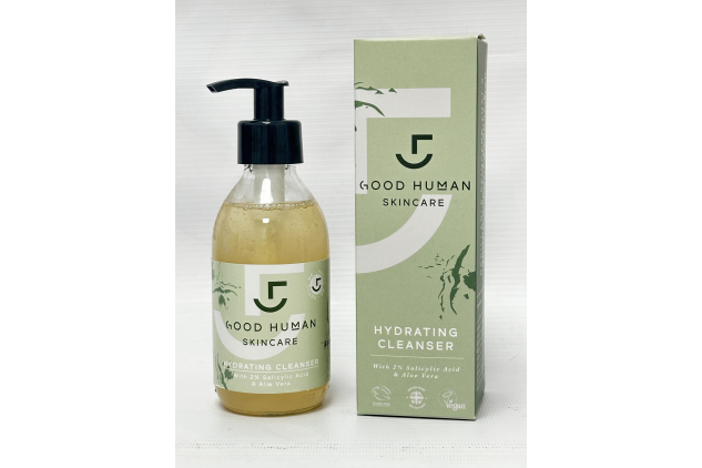 Good Human Hydrating Cleanser 200ml – Salicylic Acid & Aloe Vera Face Wash | See Description