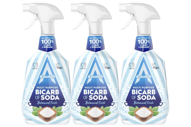 Astonish Multi-Purpose Bicarbonate of Soda Cleaning Spray 3 x 750ml – Botanical Fresh