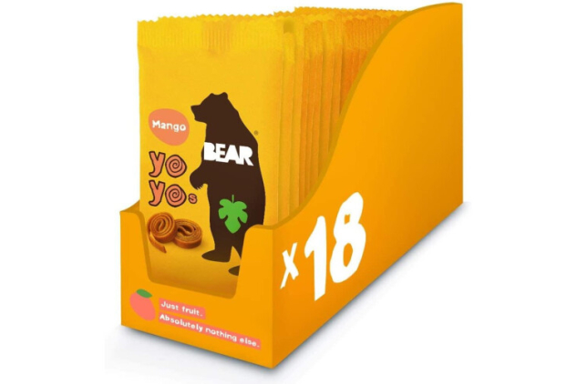 BEAR Mango Fruit Yoyos 18 x 20g