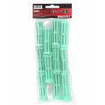 Salon Styled Heatless Curls Suitable For Wet Or Dry Hair With Pins Green 18mm 11 Pack