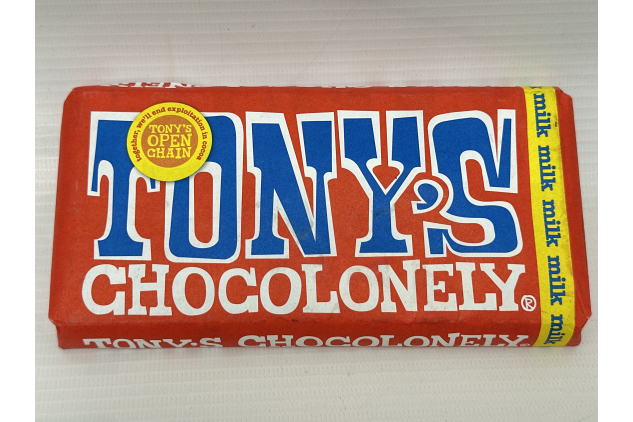 Tony's Chocolonely Milk Chocolate Bar 180g