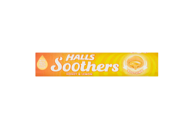 Halls Soothers Honey & Lemon Lozenges 45g