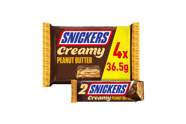 Snickers Creamy Peanut Butter Bars 4 x 36.5g