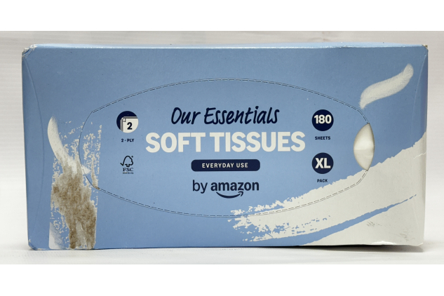 Essentials 2-Ply Soft Facial Tissues XL Box – 180 Sheets