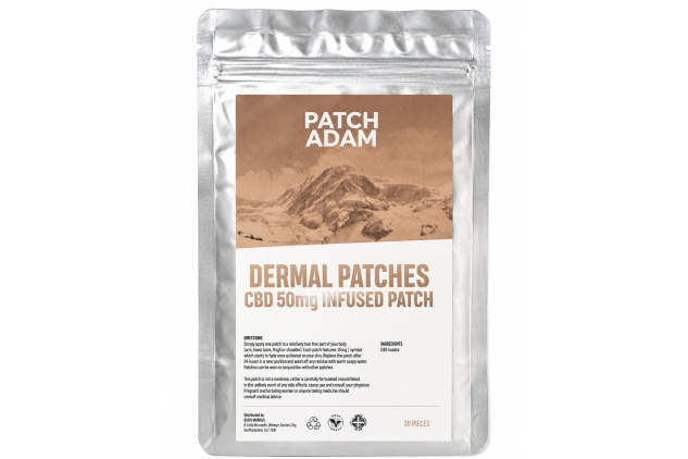 Dermal Patches CBD 50g Infused Patch 30 Pack