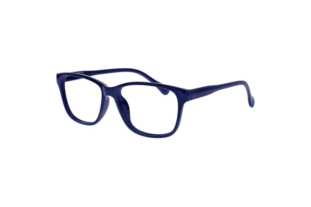 UV Reader Navy Blue Lightweight Comfortable Reading Glasses Designer Style Men Women +3.00
