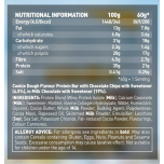 Grenade Chocolate Chip Cookie Dough High Protein Bars 4 x 60g – 21g Protein, Low Sugar